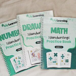 3 for $12: lily learning workbooks